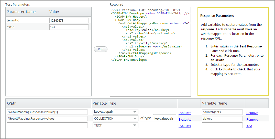 Using Advanced Variable Types in SOAP IP Responses Uniphore Support
